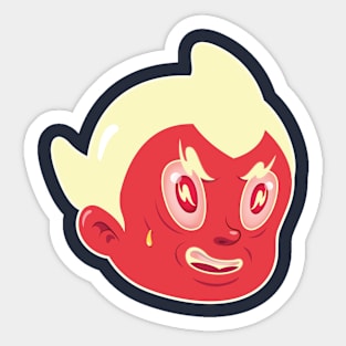 Atomboy Super Saiyan Sticker